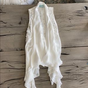 Lily Rain open front vest